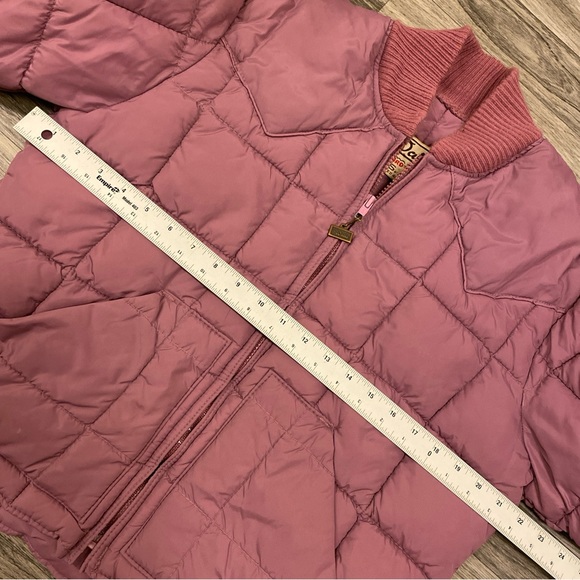 Women’s VTG Walls Puffer Jacket XL Measurement USA Made’90s VTG Pink Workwear - Picture 2 of 5